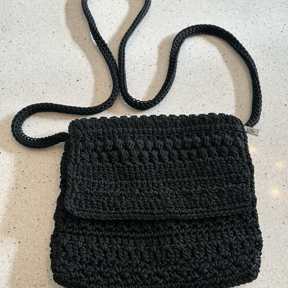 Black SAK cross body purse